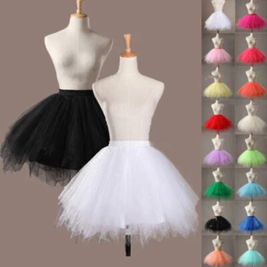 Frauen Fancy Rock Dress Up Party Tanzkleid Erwachsene Lady Tutu Tüll Rock - Bild 1 von 28