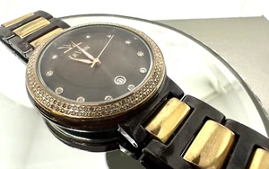 LeVian Uhr mit Chocolate Diamonds® 7/8 cts. Style #: ZRPA 20 AS-IS ~ KOSTENLOSER VERSAND! - Bild 1 von 13