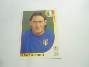 FRANCESCO TOTTI - PANINI - KOREA JAPAN 2002 - RETRO CELESTE - NUMERO 470 - Foto 1 di 2