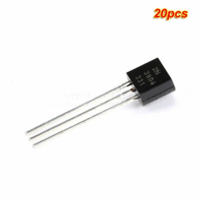 20pcs 2N3904 Transistors DIP Triode TO-92 NPN 40V/200mA Copper feet  - Bild 1 von 3