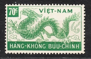 WIETNAM VIETNAM Fr. 1952 **MNH SC#C6 70c stamp, Dragon. - Picture 1 of 1