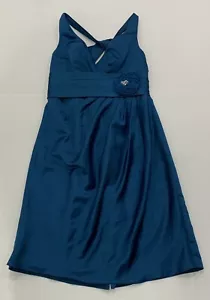 Ladies Size 10 Aqua SORELLA VITA Formal Dress / Gown Bridesmaid - VGC - Picture 1 of 7