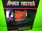 Space Tactics Arcade FLYER 1980 Original Video Game Vintage Retro Promo Artwork