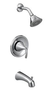 Moen T2743EP Glyde Valvola Bilanciata a Pressione Monofunzione Trim - Cromo - Foto 1 di 11