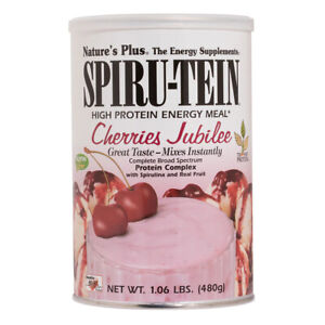 NATURE'S PLUS Spiru-Tein Cherries Jubilee - 1.06 lbs