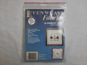 Evenweave Fabrics (In Country Lane) Hunter Green Square Fabric 16" x 16" - Picture 1 of 3