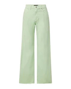 NWT Veronica Beard Taylor Wide-Leg Jean Pistachio, size 27, Retail $248 - Picture 1 of 4