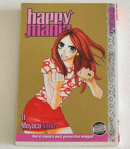 HAPPY MANIA VOLUME 11  (Tokyopop 2004 Manga TP GN SC Final ~ Moyoco Anno) - Picture 1 of 5