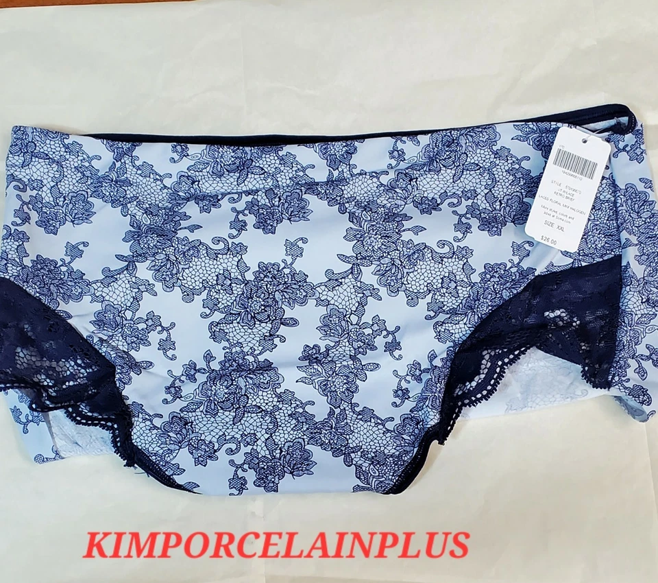 Soma Vanishing Tummy VT 蕾丝复古新娘花边花朵迷你卤素 XXL 全新  — 第 1/1 张图片