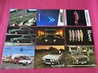 Vintage Car Sales Advertising Brochures-Range Rover, MG Midget, Citroen 