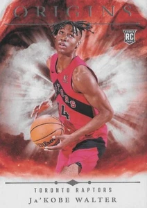 2024-25 Panini Origins - Ja'Kobe Walter #90 (RC) - Toronto Raptors - Foto 1 di 3