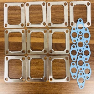 Turbo HE400V HE431V HE451 Gaskets stainless steel for Cummins ISL ISC(10PC/SET) - Bild 1 von 4