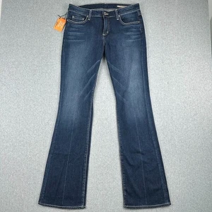 Chip & Pepper Jeans The Pearl Boot Cut niedriger Bund dunkel 29 Schneebesen neu mit Etikett hergestellt in den USA 33x35 - Bild 1 von 12