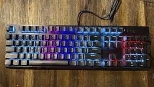 Corsair K60 RGB Pro SE Mechanical Gaming Keyboard Cherry Viola Switch Read Desc. - Afbeelding 1 van 12