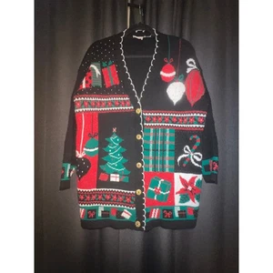 Ugly Christmas Sweater Xmas Strickjacke Gr. XL Vintage - Bild 1 von 3