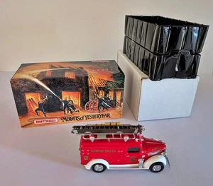 Matchbox Models of Yesteryear  YFE10 1937 GMC Fire Rescue Squad Van - Picture 1 of 12