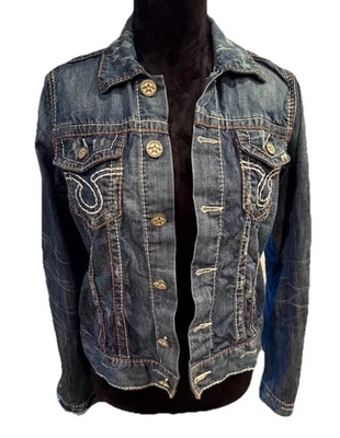 Chaqueta vaquera Big Star mediana Copen envejecida bordada Foto 1 de 4