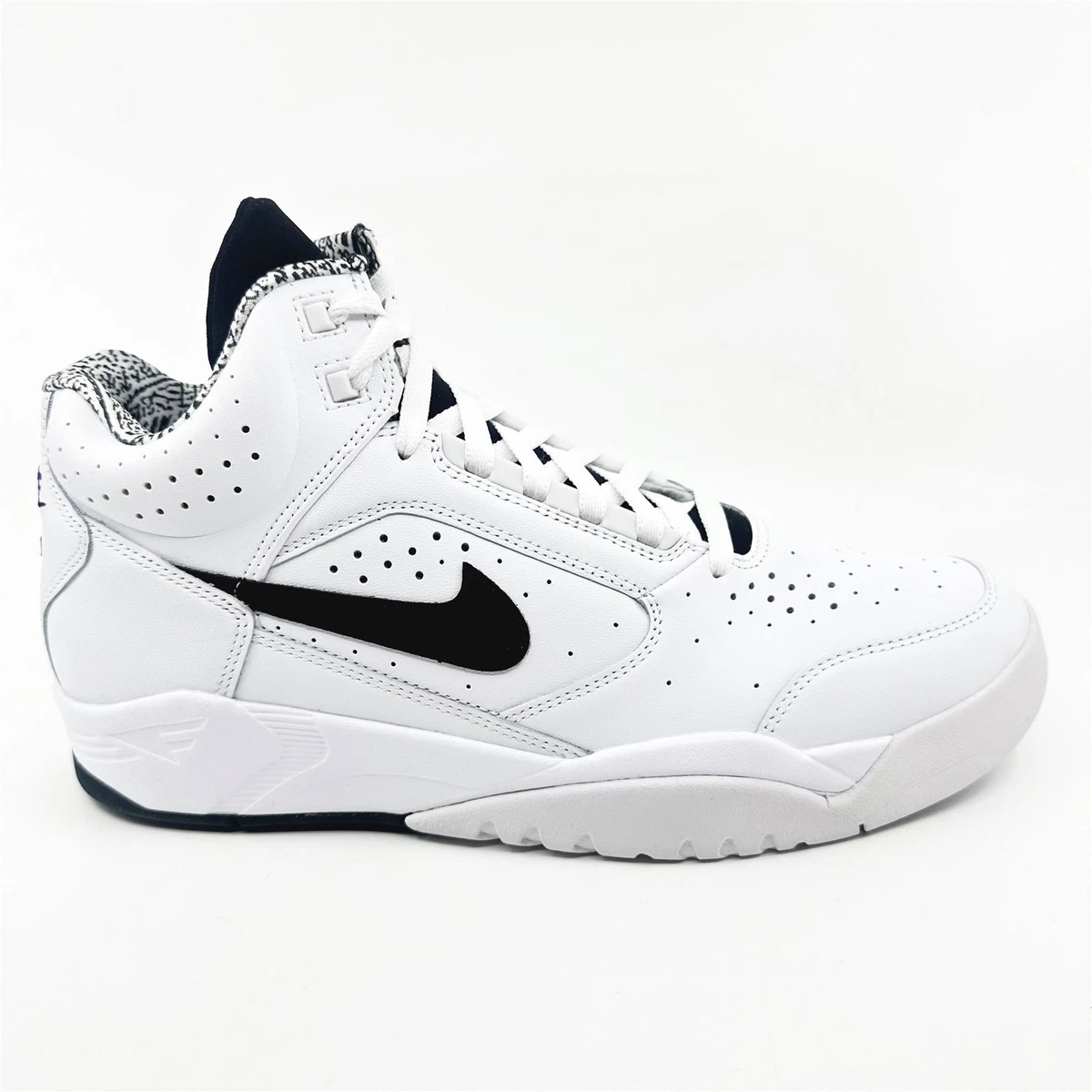 Nike Air Flight Lite Mid White | eBay