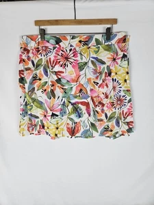 RipSkirt Hawaii Wrap Skirt Size XL Floral Pockets Swim Cover Up Adjustable Waist - Picture 1 of 10