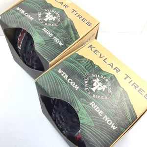 WTB Weirwolf DNA 26" x 2.3" Pair Folding Tires Black NOS Vintage MTB Non-Tubeles - Picture 1 of 7