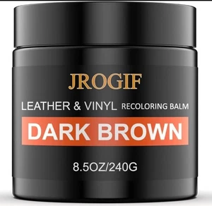 Leather Recoloring Balm, Repair Kit for Furniture, Dark Brown - Picture 1 of 4