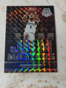 ANTHONY EDWARDS - 2023-24 PANINI MOSAICO BASKET JAM MASTER SILVER PRIZM - Foto 1 di 2