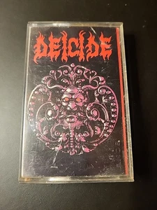 Deicide 1990 Self-Titled Debut Cassette - Roadrunner Records Death Metal. Plays - Picture 1 of 7