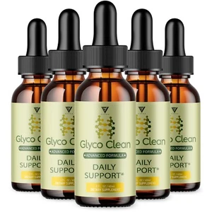 (5 Pack) Glyco Clean Drops GlycoClean Advanced Glycogen Support Formula (10oz) - Picture 1 of 1