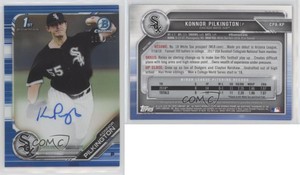 2019 Bowman Chrome Prospects Blue Refractor /150 Konnor Pilkington #CPA-KP Auto