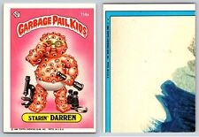 1986 Garbage Pail Kids Series 3 Starin DARREN (Copyright on Front / 1-Star) GPK