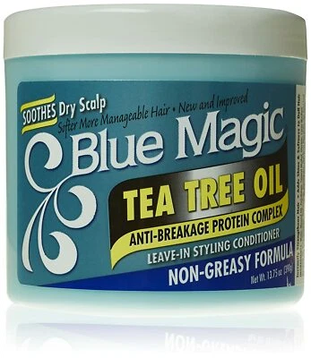 Blue Magic Tea Tree Oil Leave-In Styling Hair Conditioner 390 g - Image 1 of 3