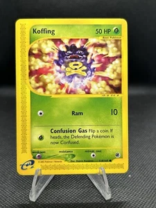 Pokemon TCG Koffing 114/165 Expedition Base Set Regular - Bild 1 von 3