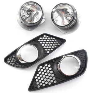 Car Fog Light Lamp with Grille For Mercedes Benz 08-10 W204 AMG - Bild 1 von 7
