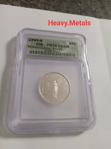 1999-S PENNSYLVANIA Silver Proof Quarter PR70 ICG NICE LOW PRICE!! - Picture 1 of 4