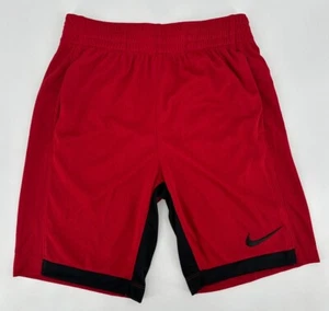 Nike Shorts Boys Medium Red Youth Basketball Dri-Fit Trophy Training 939655-687 - Picture 1 of 18