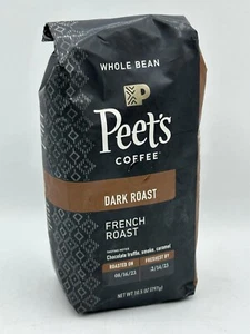 Peet's Coffee French Dark Roast Whole Bean Coffee - READ DESCRIPTION - Picture 1 of 2
