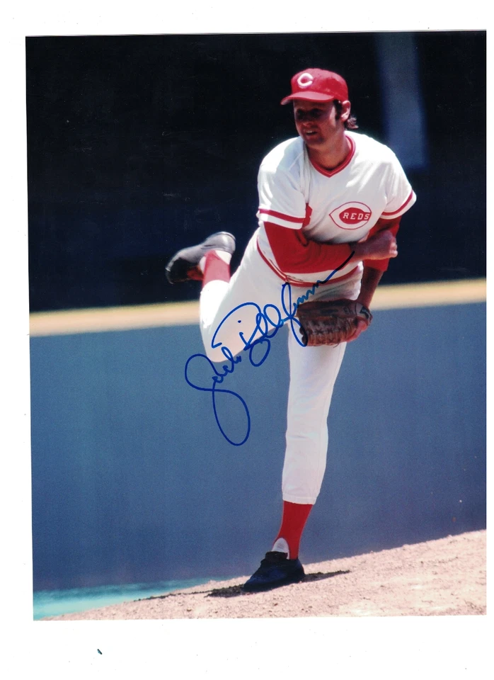Jack Billingham Cincinnati Reds Signed 8x10 Photo W/Our COA - Image 1 of 1