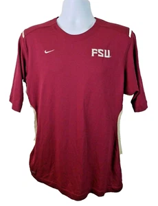 Offizielles Nike Florida State Seminoles University Granat/Gold T-Shirt Größe Medium - Bild 1 von 7