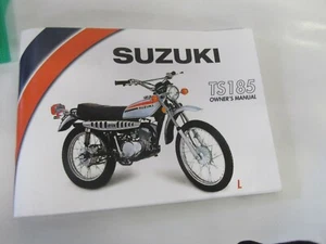 Suzuki TS185 1974 owner's manual TS185L - Picture 1 of 4