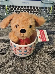 Peluche e tazza San Valentino cucciolo in tazza latte - Foto 1 di 7