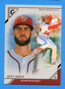 2017 Topps Galerie Meisterwerke #MP14 Bryce Harper Nationals - Bild 1 von 1