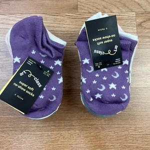 12 Pairs Art Class No Show Socks Girls Size Small 5.5-8.5 NEW - Picture 1 of 6