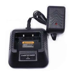 Original BaoFeng CH-5 Charger For UV-5R DM-5R BF-F8+ BF-F8HP UV-6R Walkie Talkie - Zdjęcie 1 z 5