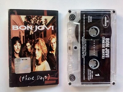 Bon Jovi "These Days", cassette album, Mercury 1995., East Europe edition - Image 1 of 4