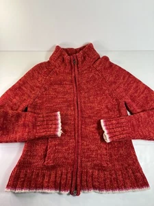 Vintage 2003 GAP Womens MED Lambs Wool Full Zip Sweater Cardigan Marled EUC! - Picture 1 of 11