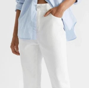 Seed Heritage Cloud Cream Denim Slim Leg Pants 10 Women NWT - Picture 1 of 4
