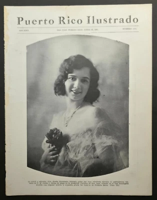ANTIQUE MAGAZINE / PUERTO RICO ILUSTRADO / 1931 #108 - Image 1 of 4