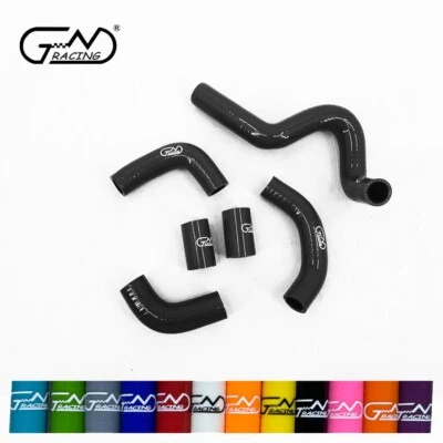 Silicone Radiator Hoses Fit 2003-2006 Ducati 999 999R 999S / 749 749R 749S Black - Image 1 of 4