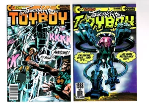 TOYBOY #1 1986 & #5 NEAL ADAMS CONTINUITY COMICS LOT NM OB ROBOTS - Picture 1 of 2