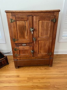 Vintage Kleen Kold Antique Ice Box